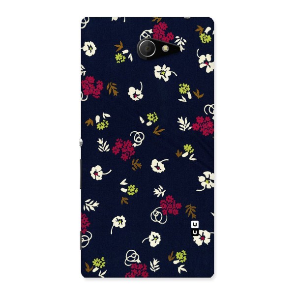 Tiny Flowers Back Case for Sony Xperia M2