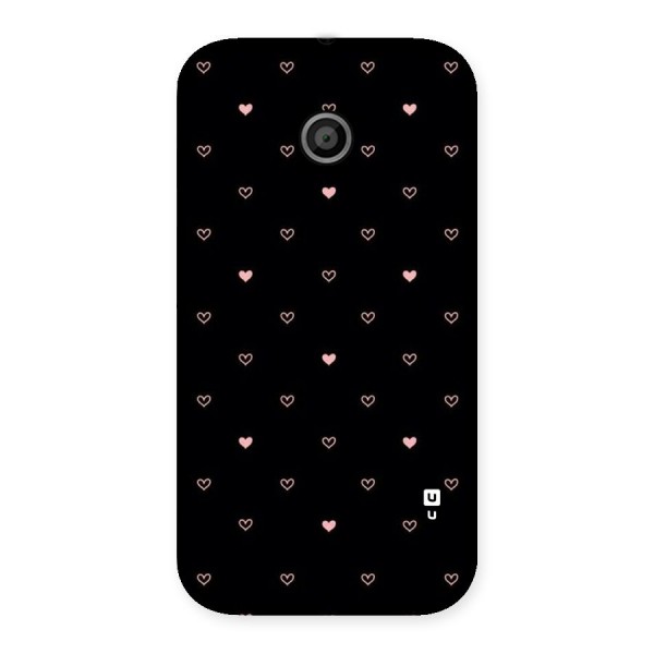 Tiny Little Pink Pattern Back Case for Moto E