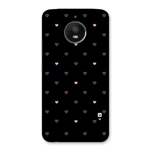 Tiny Little Pink Pattern Back Case for Moto E4 Plus