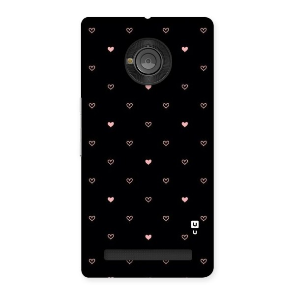 Tiny Little Pink Pattern Back Case for Yu Yuphoria