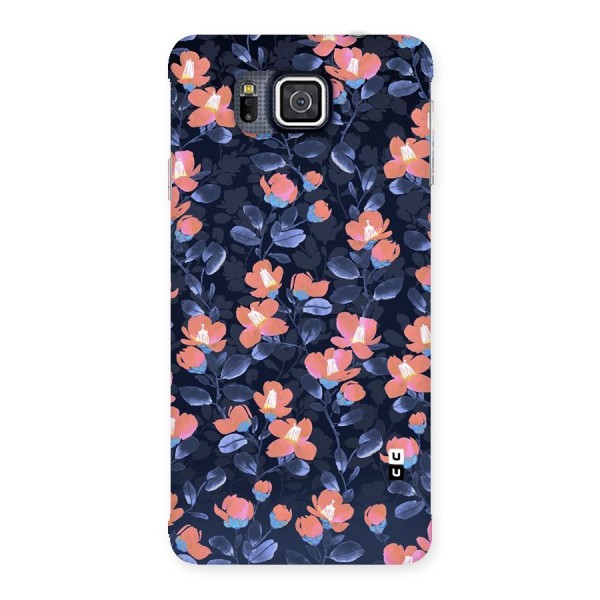 Tiny Peach Flowers Back Case for Galaxy Alpha