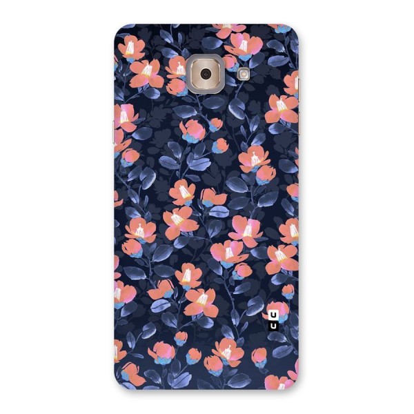 Tiny Peach Flowers Back Case for Galaxy J7 Max