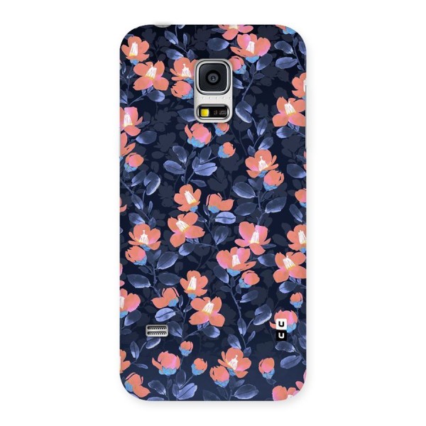 Tiny Peach Flowers Back Case for Galaxy S5 Mini