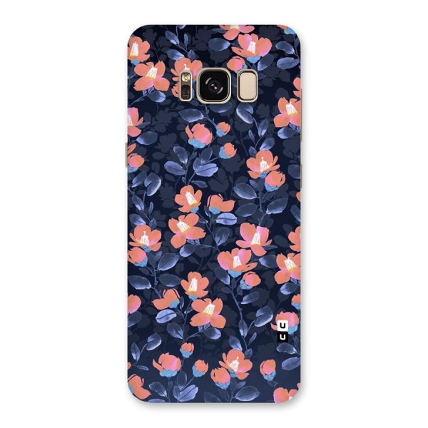 Tiny Peach Flowers Back Case for Galaxy S8