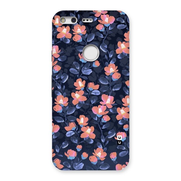 Tiny Peach Flowers Back Case for Google Pixel