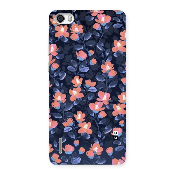 Tiny Peach Flowers Back Case for Honor 6