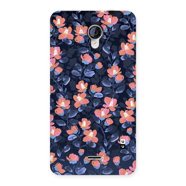 Tiny Peach Flowers Back Case for Micromax Unite 2 A106