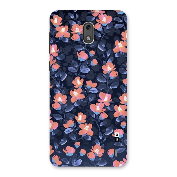 Tiny Peach Flowers Back Case for Nokia 2