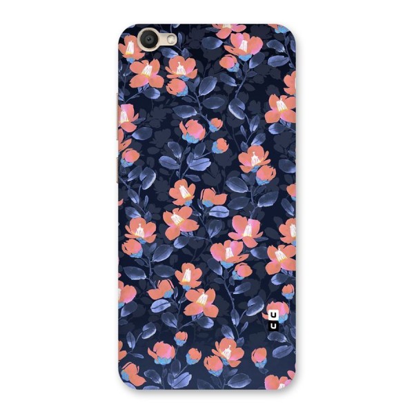 Tiny Peach Flowers Back Case for Vivo V5