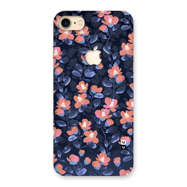 Tiny Peach Flowers Back Case for iPhone 7 Apple Cut