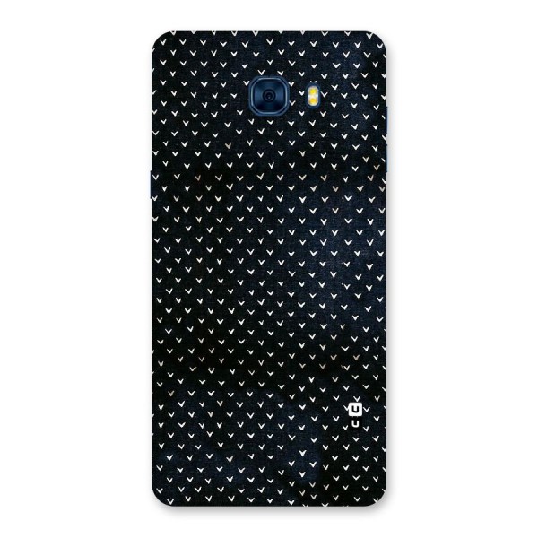 Tiny White Hearts Back Case for Galaxy C7 Pro