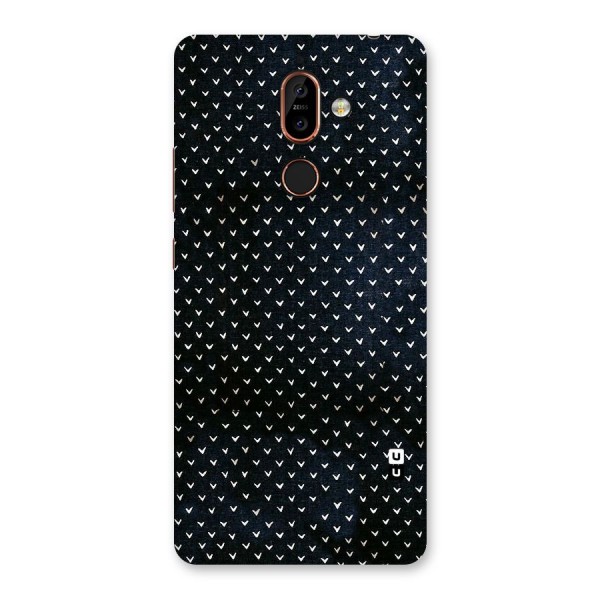 Tiny White Hearts Back Case for Nokia 7 Plus