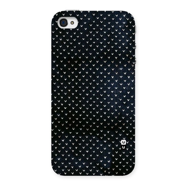 Tiny White Hearts Back Case for iPhone 4 4s