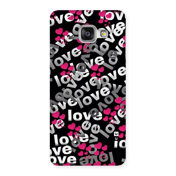 Too Much Love Back Case for Galaxy A3 2016