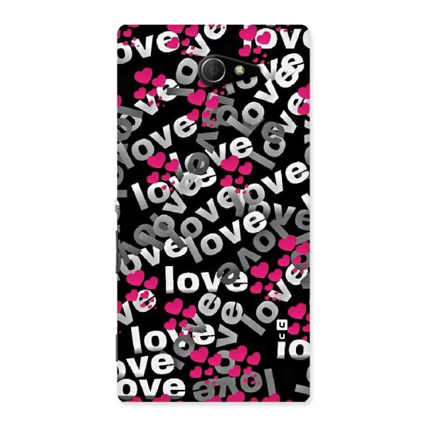 Too Much Love Back Case for Sony Xperia M2