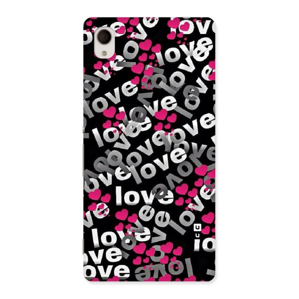 Too Much Love Back Case for Sony Xperia M4