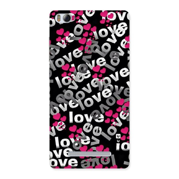 Too Much Love Back Case for Xiaomi Mi4i