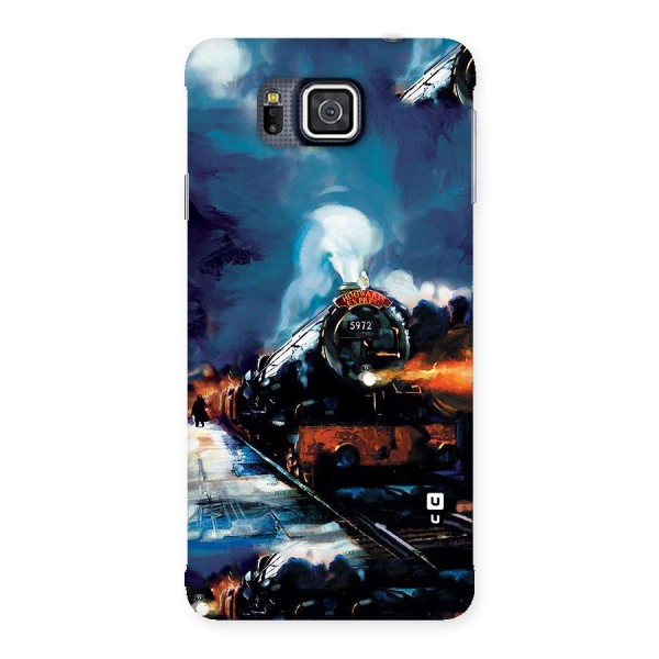 Train Art Back Case for Galaxy Alpha