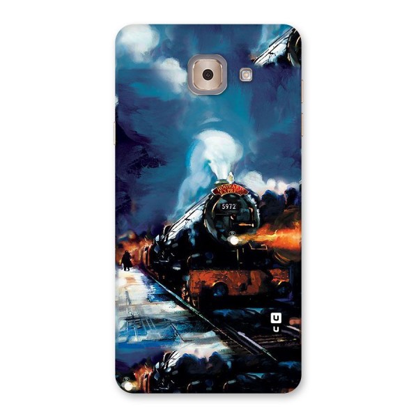 Train Art Back Case for Galaxy J7 Max