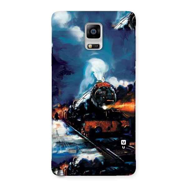 Train Art Back Case for Galaxy Note 4