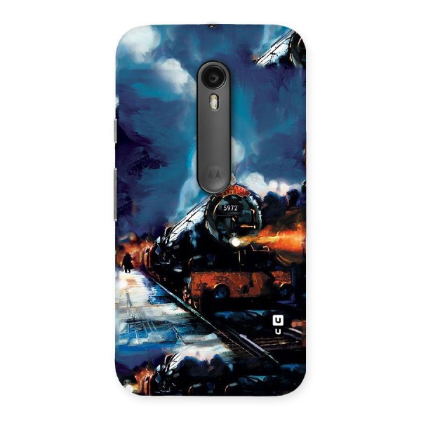 Train Art Back Case for Moto G3