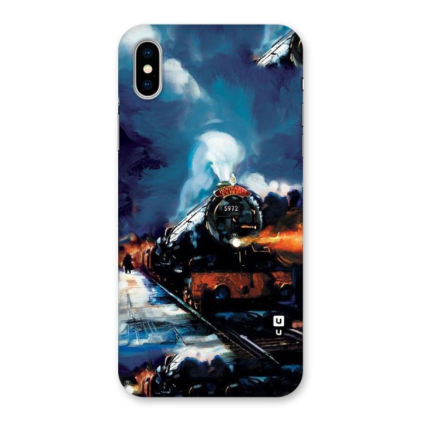 Train Art Back Case for iPhone X