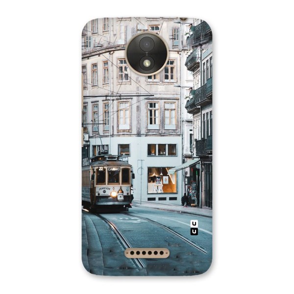 Tramp Train Back Case for Moto C Plus