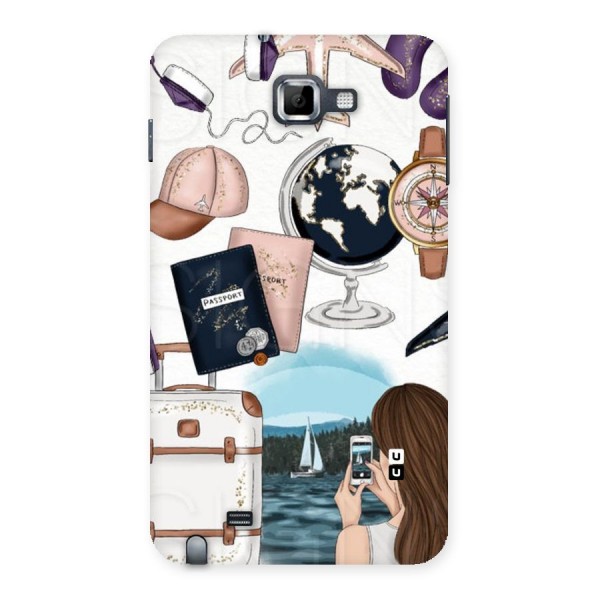 Travel Diaries Back Case for Galaxy Note