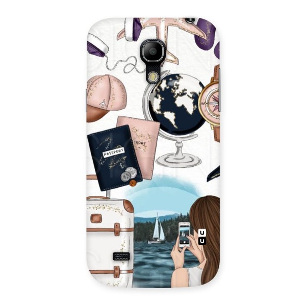 Travel Diaries Back Case for Galaxy S4 Mini