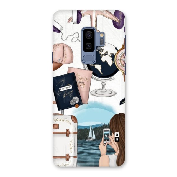 Travel Diaries Back Case for Galaxy S9 Plus