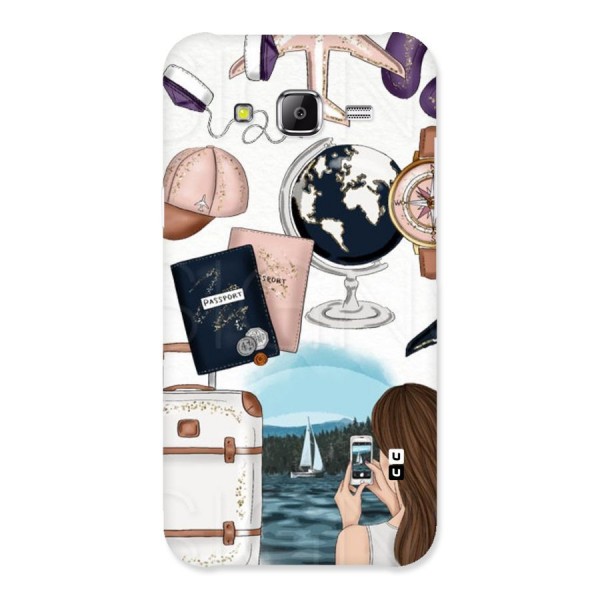 Travel Diaries Back Case for Samsung Galaxy J5