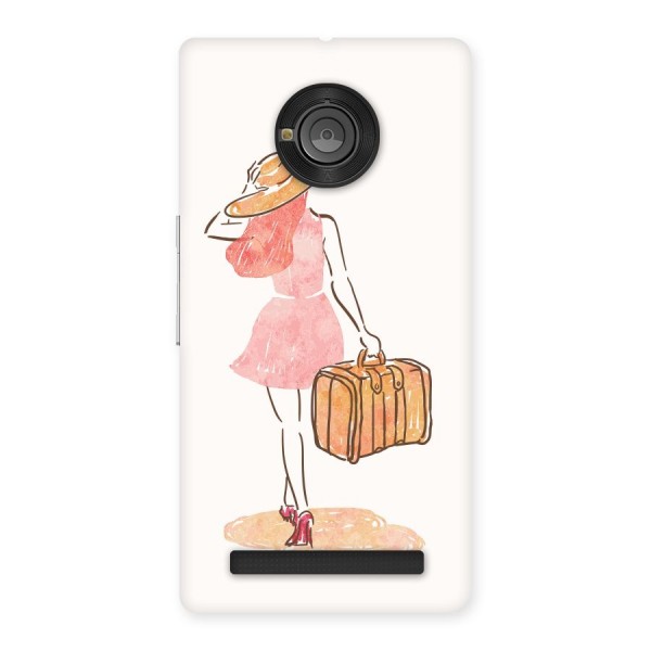 Travel Girl Back Case for Yu Yuphoria