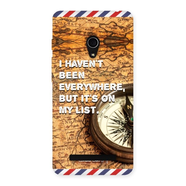 Travel Map Back Case for Zenfone 5