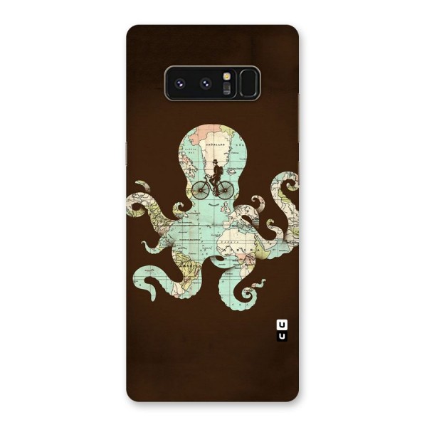 Travel Octopus Back Case for Galaxy Note 8