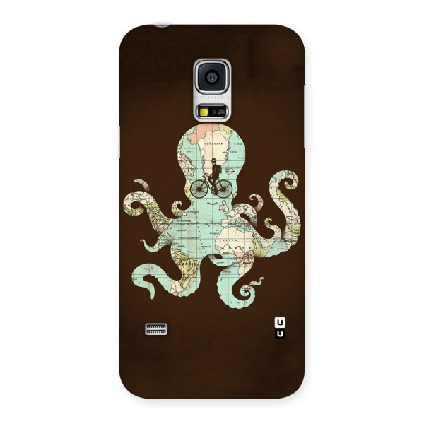 Travel Octopus Back Case for Galaxy S5 Mini