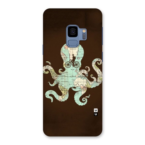 Travel Octopus Back Case for Galaxy S9