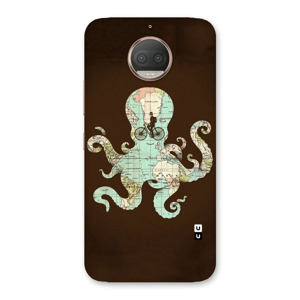 Travel Octopus Back Case for Moto G5s Plus