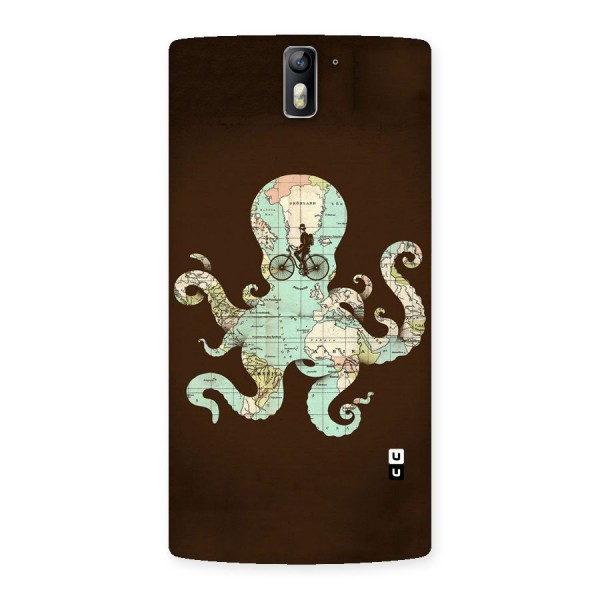 Travel Octopus Back Case for One Plus One