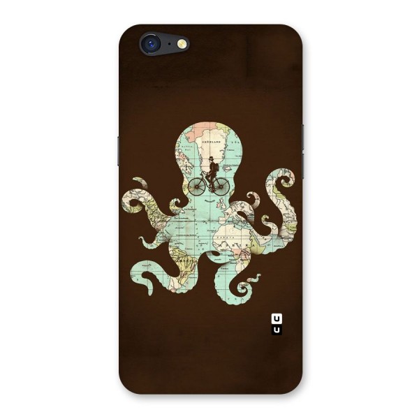 Travel Octopus Back Case for Oppo A71