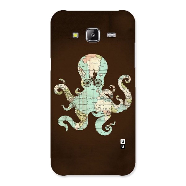 Travel Octopus Back Case for Samsung Galaxy J5