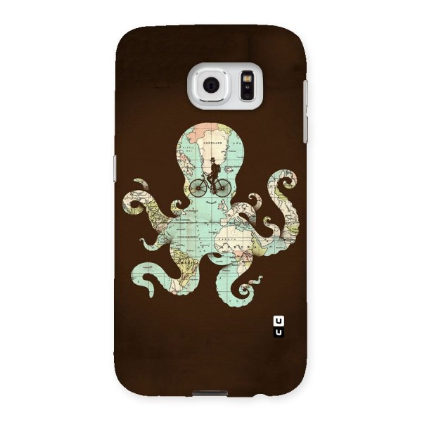 Travel Octopus Back Case for Samsung Galaxy S6