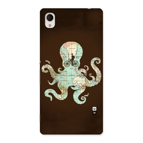 Travel Octopus Back Case for Sony Xperia M4