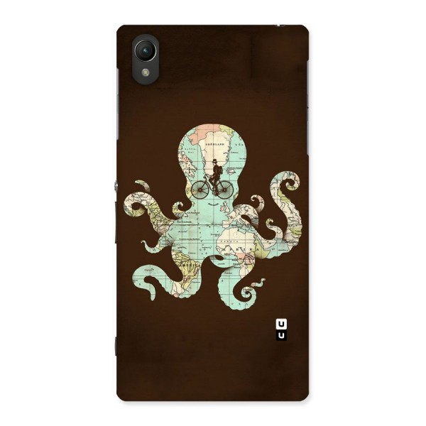 Travel Octopus Back Case for Sony Xperia Z1