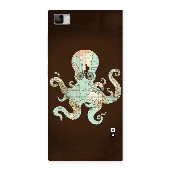 Travel Octopus Back Case for Xiaomi Mi3