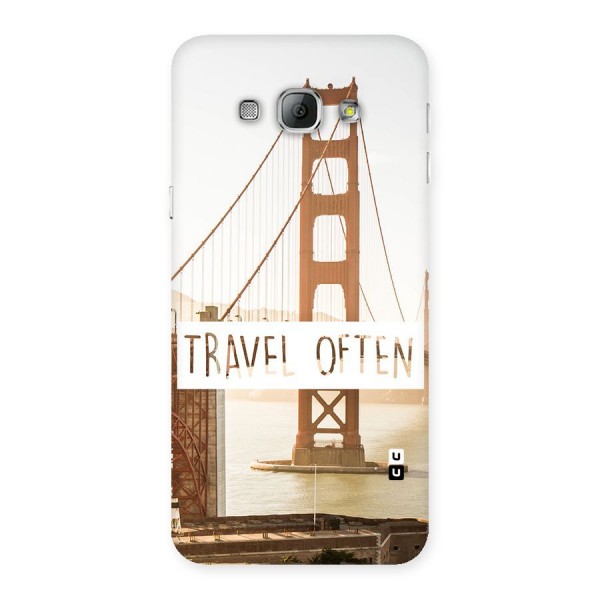 Travel Often Back Case for Galaxy A8