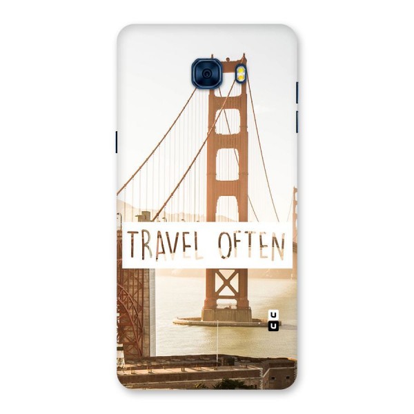 Travel Often Back Case for Galaxy C7 Pro