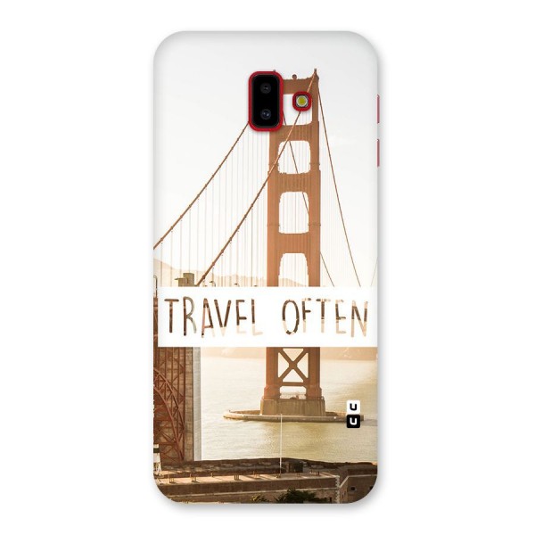 Travel Often Back Case for Galaxy J6 Plus