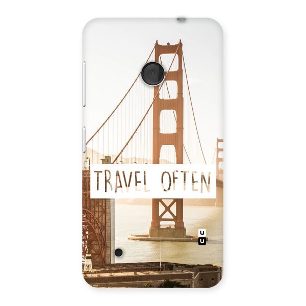 Travel Often Back Case for Lumia 530