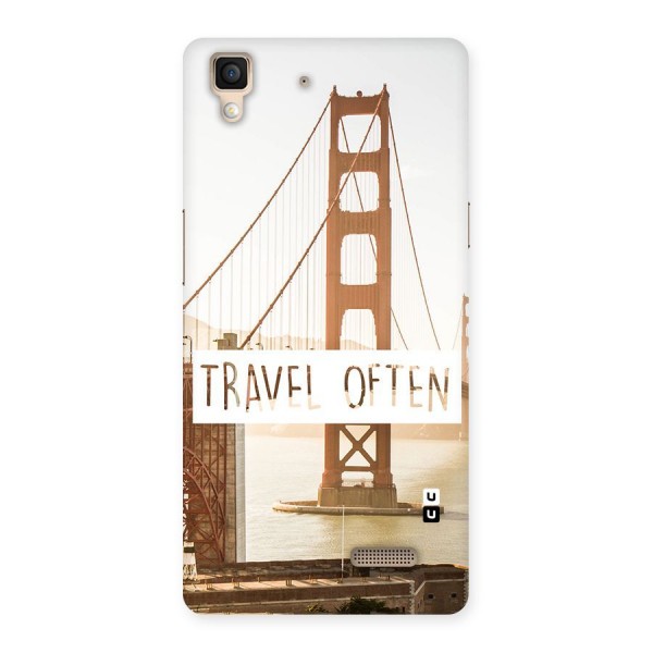 Travel Often Back Case for Oppo R7