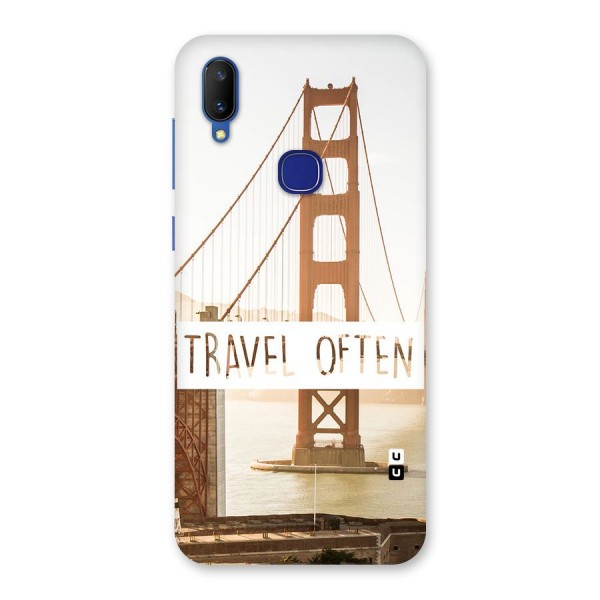 Travel Often Back Case for Vivo V11